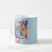 奇妙な猫 コーヒーマグカップ (正面左)