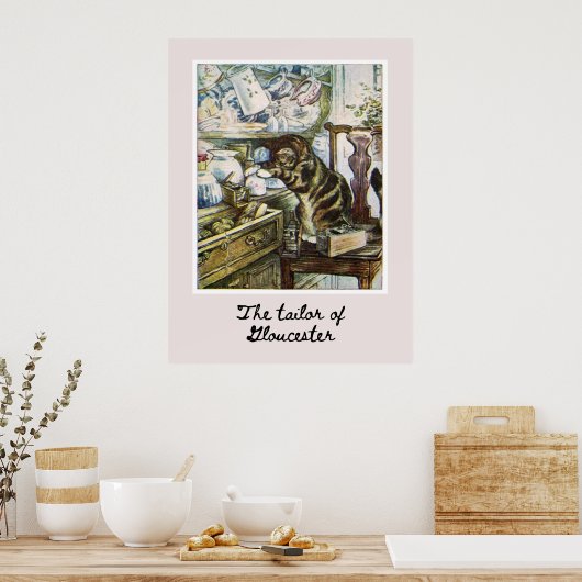 奇妙な猫 ポスター (キッチン)