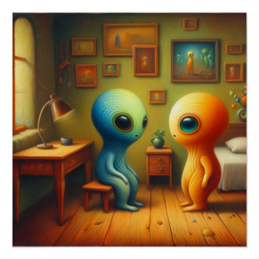 奇妙な生き物 ポスター (正面)