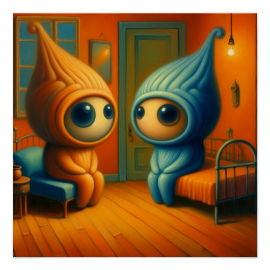 奇妙な生き物 ポスター (正面)