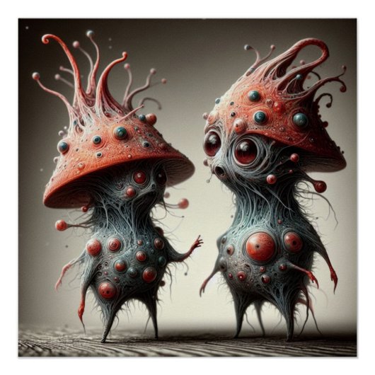 奇妙な生き物 ポスター (正面)