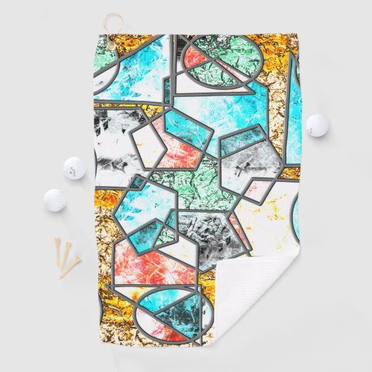 奇妙な白っぽい質感 ゴルフタオル (インサイチュ)