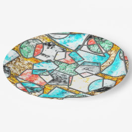 奇妙な白っぽい質感 ペーパープレート