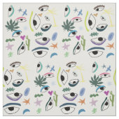 奇妙な目のアーモダント  ファブリック (見本)