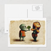 奇妙な神経質を愛する ポストカード (正面/裏面)