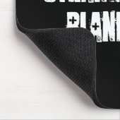 奇妙な精神空白のな点のオウムのマウスパッド マウスパッド (コーナー)