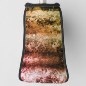 奇妙な老化した繊維質及び土または焦げ ゴルフヘッドカバー (回転90)