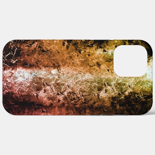 奇妙な老化した繊維質及び土または焦げ Case-Mate iPhoneケース (裏面 (横))