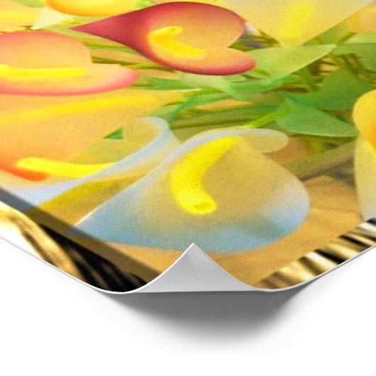 奇妙な花 ポスター (角)