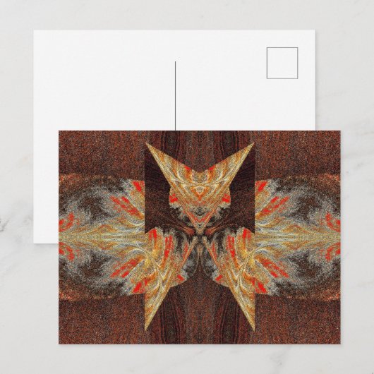 奇妙な蝶12 ポストカード (正面/裏面)