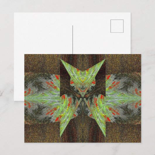 奇妙な蝶13 ポストカード (正面/裏面)