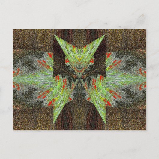 奇妙な蝶13 ポストカード (正面)