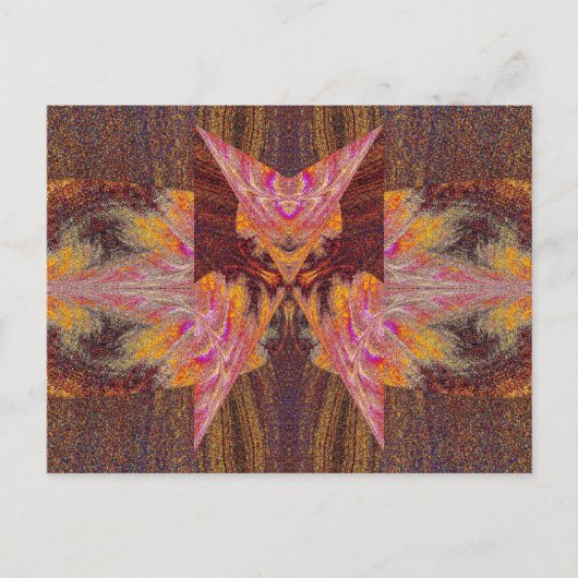 奇妙な蝶18 ポストカード (正面)