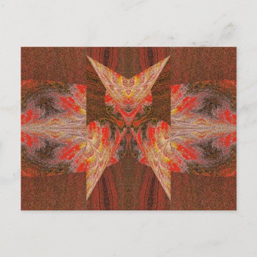 奇妙な蝶19 ポストカード (正面)