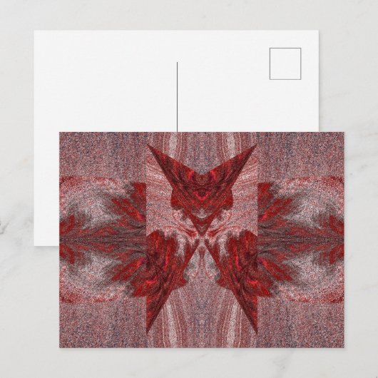 奇妙な蝶21 ポストカード (正面/裏面)