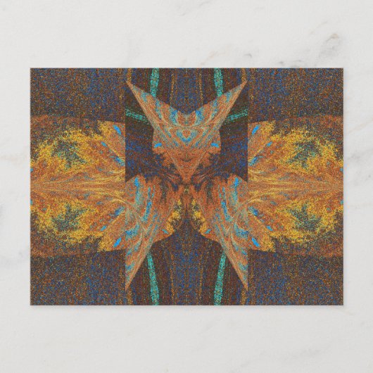 奇妙な蝶44 ポストカード (正面)