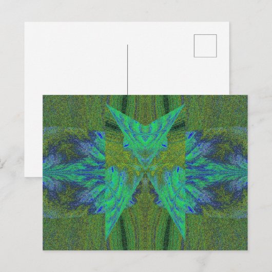 奇妙な蝶4 ポストカード (正面/裏面)