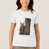 奇妙な赤いリス トライブレンドＴシャツ (正面)