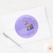 奇妙な遭遇クラシックラウンドステッカー ラウンドシール (封筒)