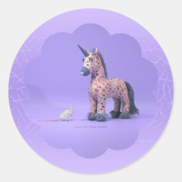 奇妙な遭遇クラシックラウンドステッカー ラウンドシール