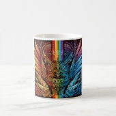 奇妙な部族のレインボーマグ#2 コーヒーマグカップ (中央)