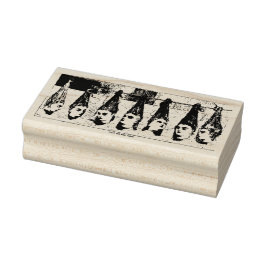 奇妙な首のビクトリアン付いた女性スタンプ ラバースタンプ