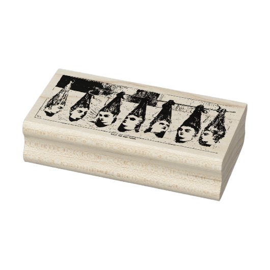 奇妙な首のビクトリアン付いた女性スタンプ ラバースタンプ (スタンプ)