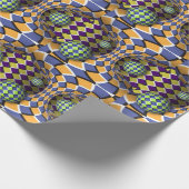 奇妙な3D光学効果包装紙ギフト ラッピングペーパー (角)