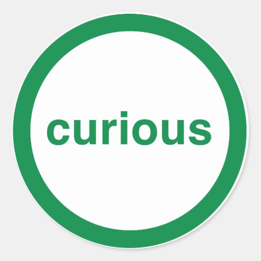 奇妙な ラウンドシール (正面)