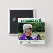 奇妙なAdirondackボタン(Natalie Leduc) 缶バッジ (正面&裏面)