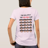 奇妙なTシャツを見つけられますか Tシャツ (裏面)