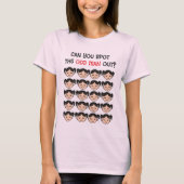 奇妙なTシャツを見つけられますか Tシャツ (正面)