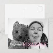 奇妙になろう - Soyons Bizarres ポストカード (正面/裏面)