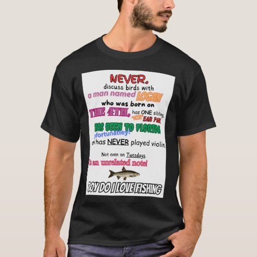 奇妙に具体的 Tシャツ (正面)