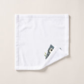 奇妙はっきりしたな房付きタイマウス バスタオルセット (ウォッシュタオル)