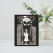 奇妙幽霊のよく出るなハロウィン葉書 ポストカード (スタンド正面)