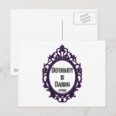 奇形は大胆 ポストカード (正面/裏面)