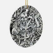 奇形 セラミックオーナメント (右)