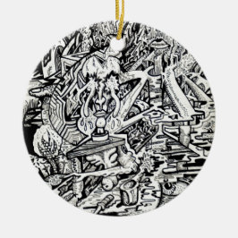 奇形 セラミックオーナメント