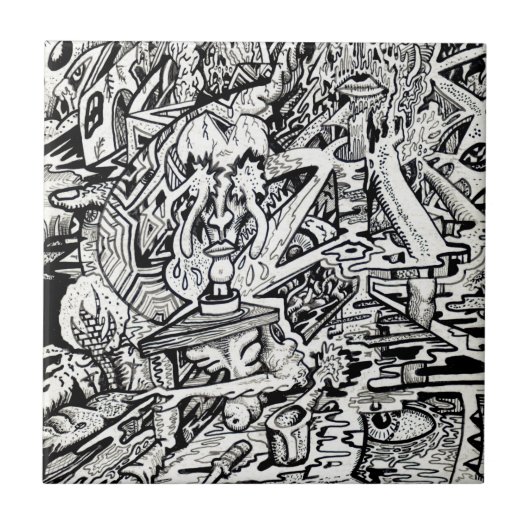 奇形 タイル (正面)