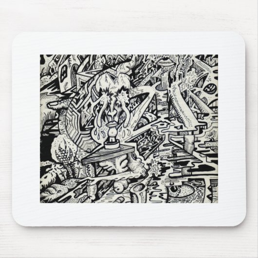 奇形 マウスパッド (正面)