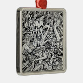 奇形 メタルオーナメント (右)