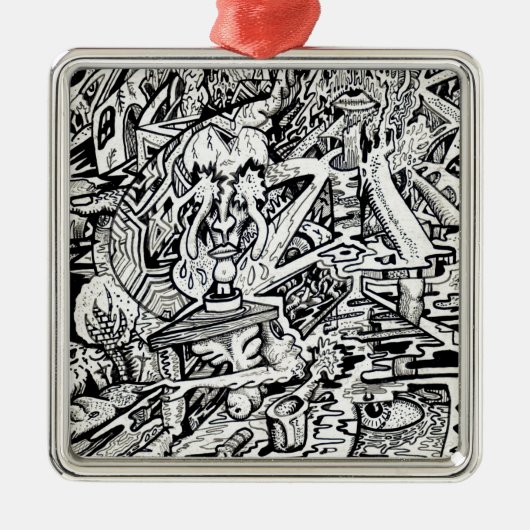 奇形 メタルオーナメント (正面)