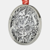 奇形 メタルオーナメント (左)