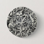 奇形 缶バッジ (正面)