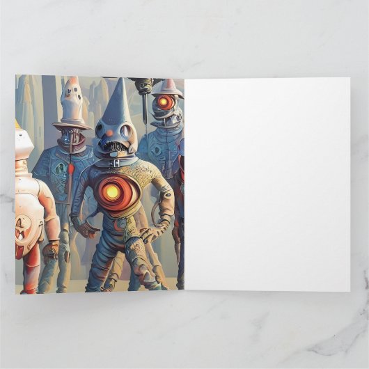 奇怪なお祝い カード (内部)