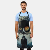 奇怪な奇怪 エプロン (着用した状態)