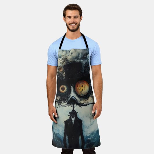 奇怪な奇怪 エプロン (着用した状態)