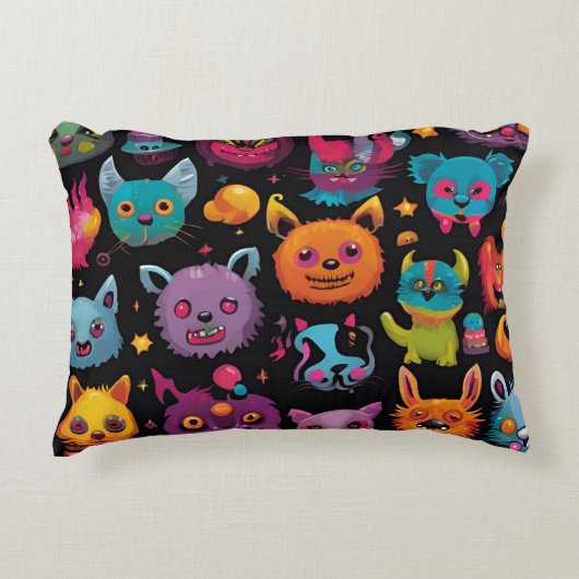 奇怪な怪物 アクセントクッション (正面)