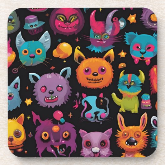 奇怪な怪物 コースター (正面)